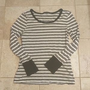 J Crew womens medium striped top